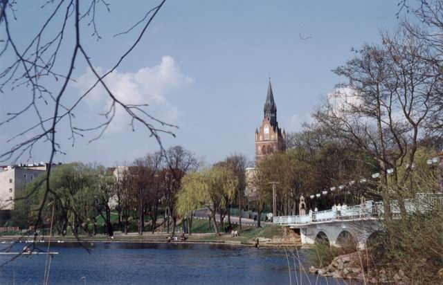 E�k - Widok na miasto z wyspy zamkowej