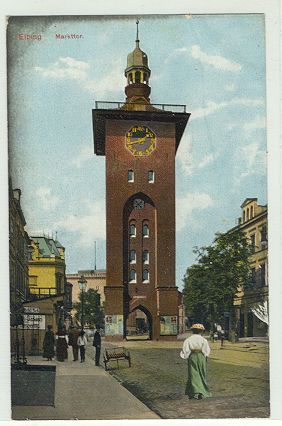 Elbl�g - Wie�a na rynku