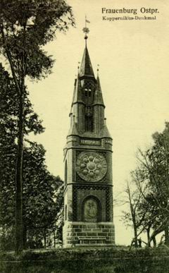 Frombork - Copernicus monument