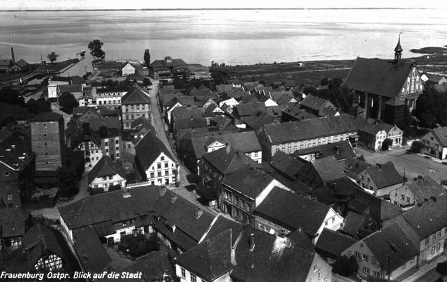 Frombork - View on the city