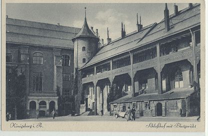 K�nigsberg - Schlo�hof mit Blutgericht 1943