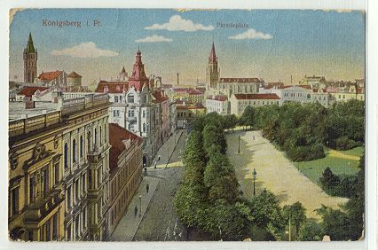 K�nigsberg - Paradeplatz 1914