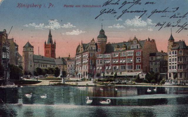 K�nigsberg - Partie am Schlo�teich