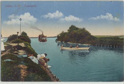 Gizycko - View at the Canal