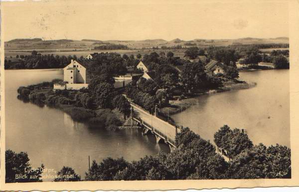 E�k - Widok na wysp� zamkow� 1936