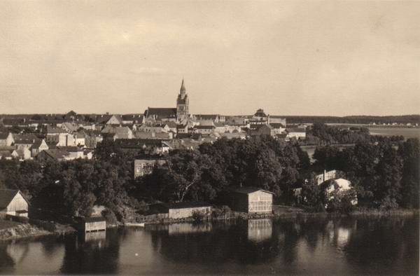 E�k - Widok na miasto z samolotu 1939