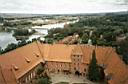 Malbork - Widok z wie�y na Zamek �redni